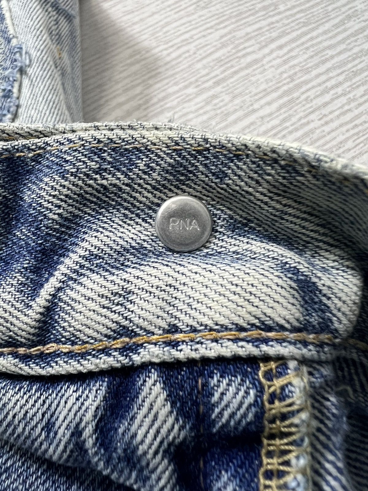 Designer × Japanese Brand RNA - Distressed Patchwork Denim Size US 32 / EU 48 - 13 Thumbnail