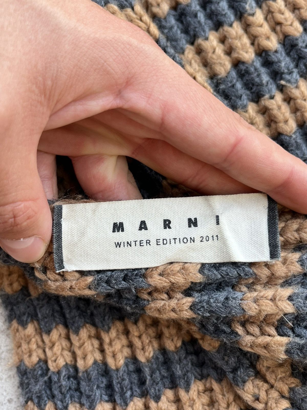 Marni AW’11 Marni Knitted Stripped Long Scarf Size ONE SIZE - 2 Thumbnail