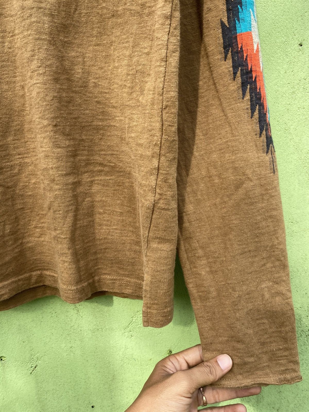 Kapital KAPITAL Made In Japan Native Pattern Long Sleeve Tee Iconic Size US M / EU 48-50 / 2 - 7 Thumbnail