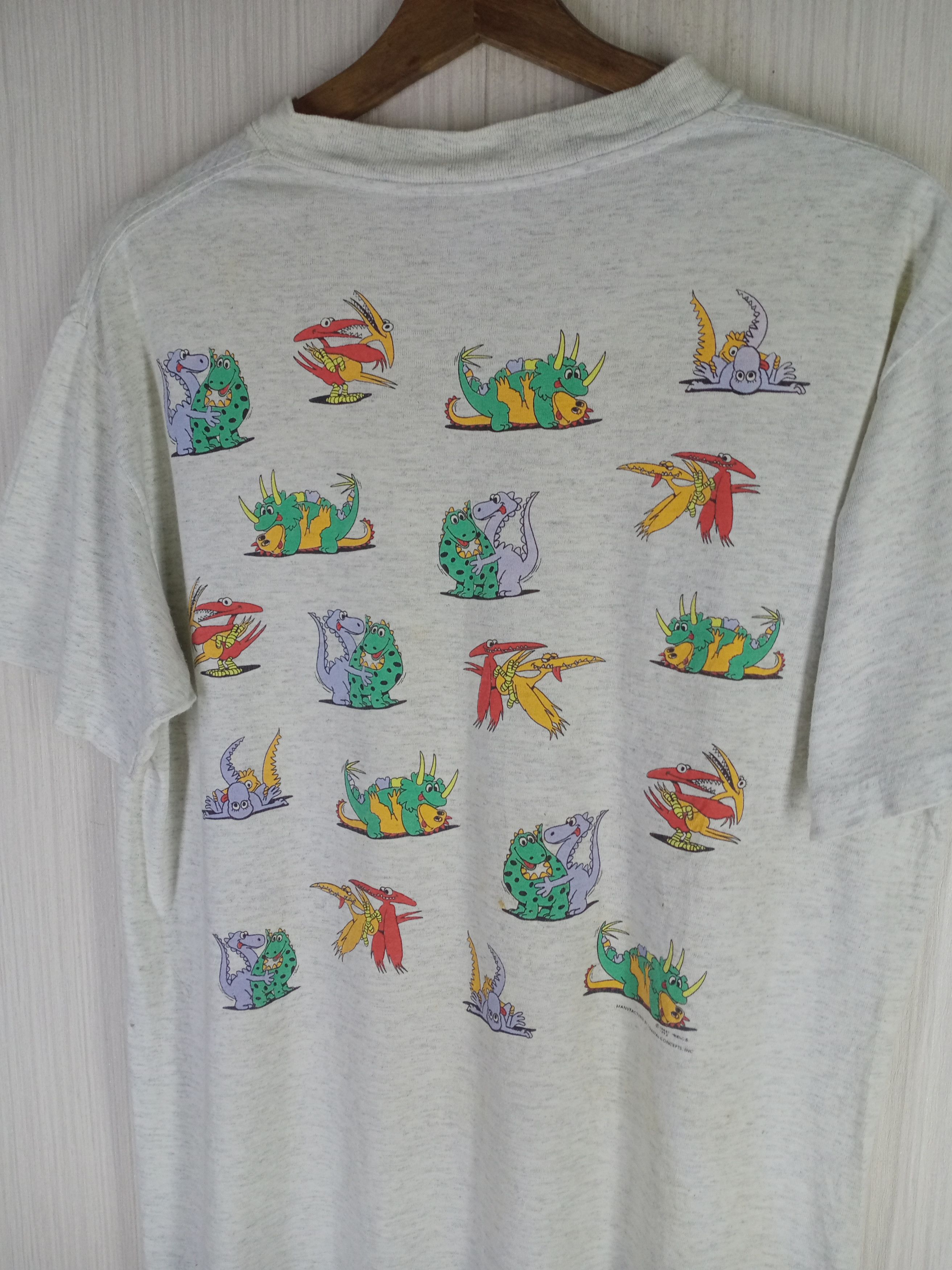 Vintage Very Rare Vintage 1992 Coastal Concepts Sex Position Tshirt Size US M / EU 48-50 / 2 - 7 Thumbnail