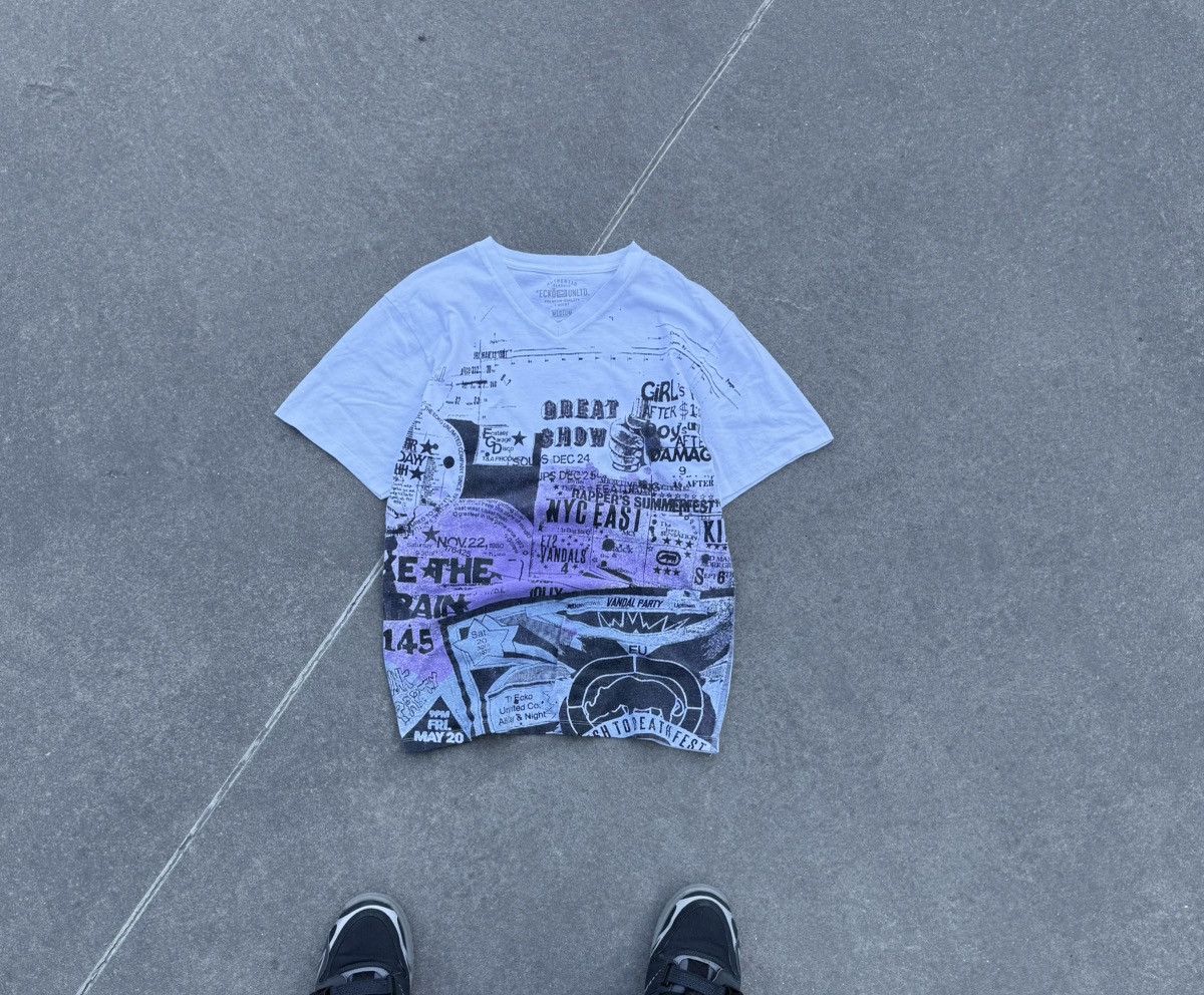 Ecko Unltd. × Vintage Vintage Ecko Unltd Y2K streetwear band rare t-shirt Size US M / EU 48-50 / 2 - 2 Thumbnail