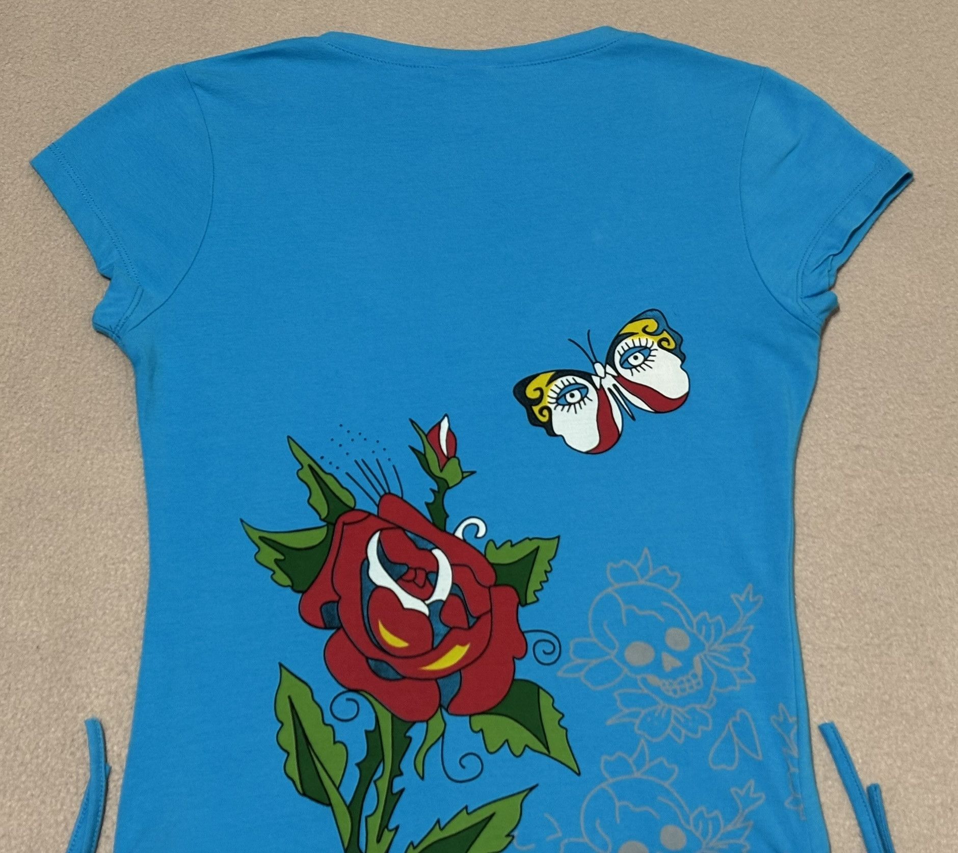 Ed Hardy Ed Hardy Blue T-shirt Size M Size M / US 6-8 / IT 42-44 - 8 Thumbnail