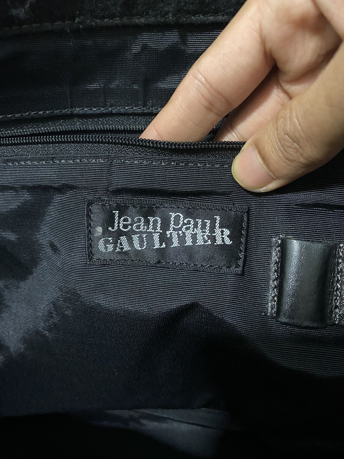Jean Paul Gaultier Jean Paul Gaultier Leather Handbag Size ONE SIZE - 10 Thumbnail