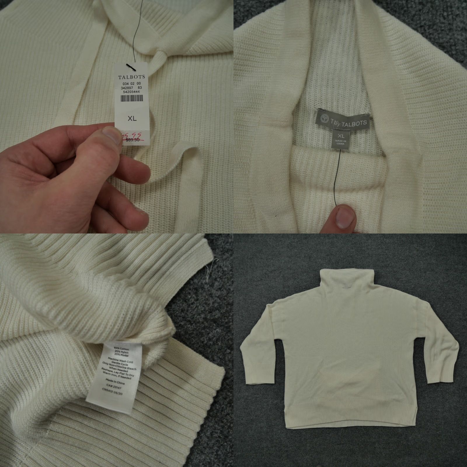 Vintage VINTAGE Shawl Mens Sweatshirt Pullover One Size Gray Fleece Patchwork Boy Scout London Israel 90s Winter Mens Size US M / EU 48-50 / 2 - 9 Thumbnail