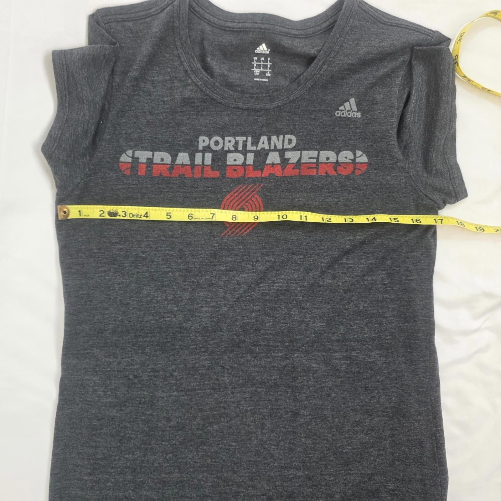 Adidas Portland Trail Blazers Adidas Women's Activewear T-Shirt Size ONE SIZE - 6 Thumbnail
