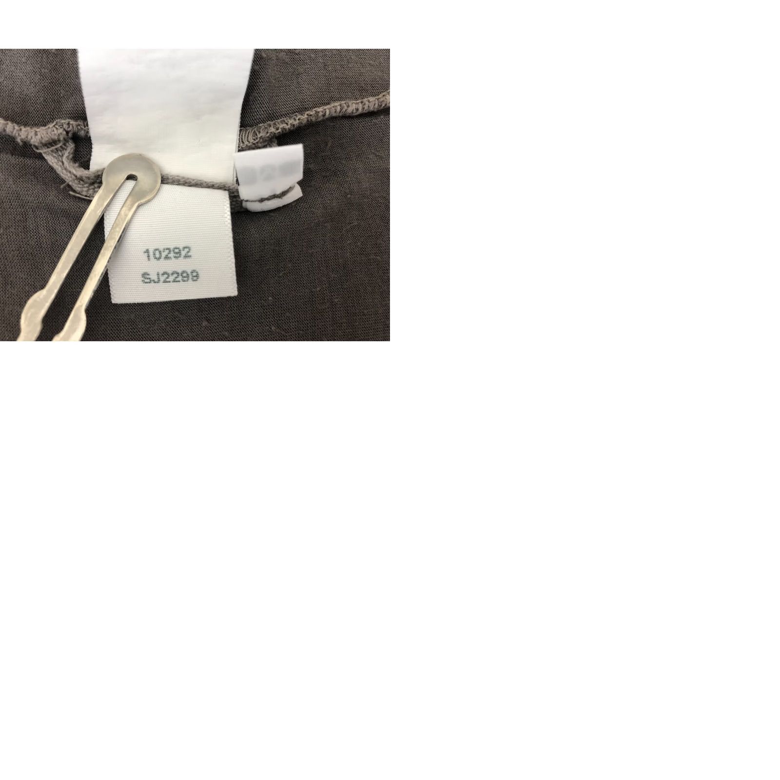 Enza Costa Enza Costa Top Womens M Gray Rayon Women Size Hand Made Size M / US 6-8 / IT 42-44 - 9 Thumbnail