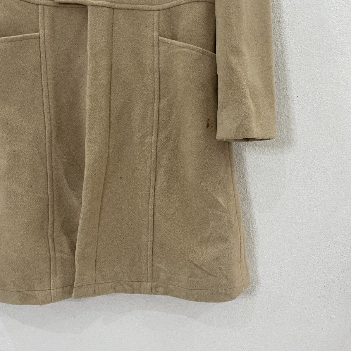 Japanese Brand Vintage Ined By Yohji Yamamoto Trench Coat Jacket Size M / US 6-8 / IT 42-44 - 2 Thumbnail