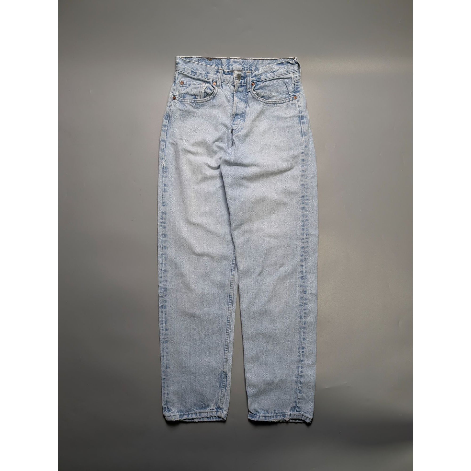 Levi's Levi's 518 Vintage Light Wash Denim Jeans Pants (Y1086) Size US 29 - 1 Thumbnail