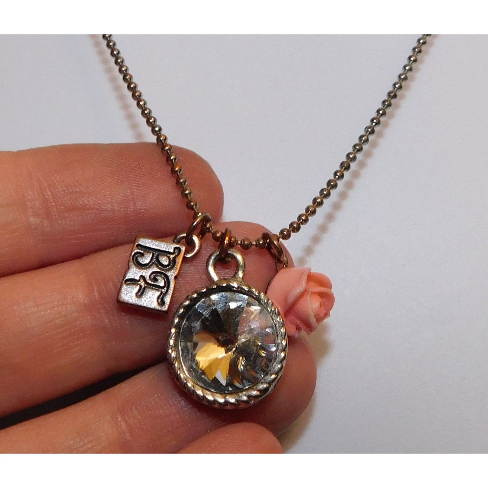 Other Pink Rose Best Friend Necklace Size ONE SIZE - 2 Thumbnail