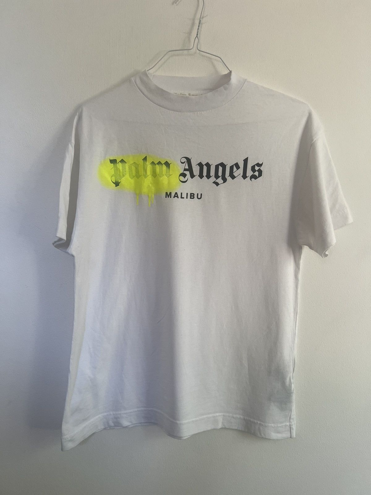 Palm angels sprayed Malibu Logo TEE