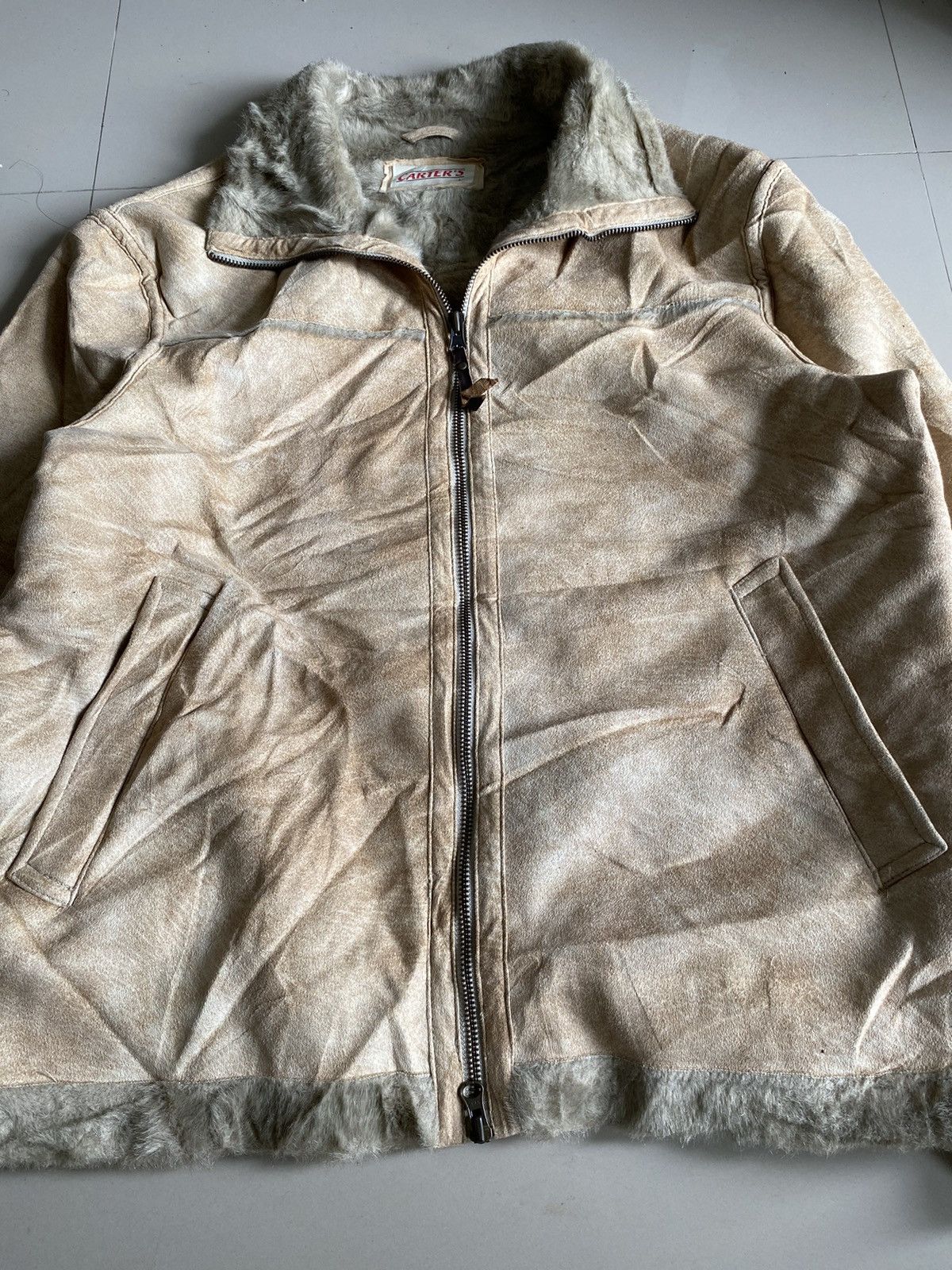 14th Addiction 2000s carter’s faux fur suede leathers 14thaddiction style Size US L / EU 52-54 / 3 - 4 Thumbnail