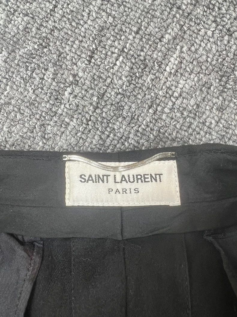 Saint Laurent Paris Saint Laurent Paris 23SS wool micro flared suit pants-2506 Size US 32 / EU 48 - 3 Thumbnail