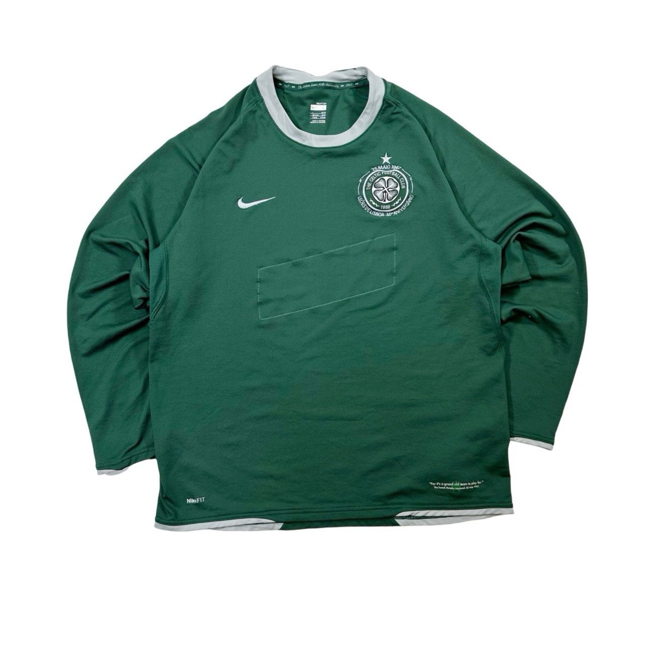 Vintage Vintage Rare Nike Authentic Celtics Embroidered Soccer Size US L / EU 52-54 / 3 - 1 Thumbnail