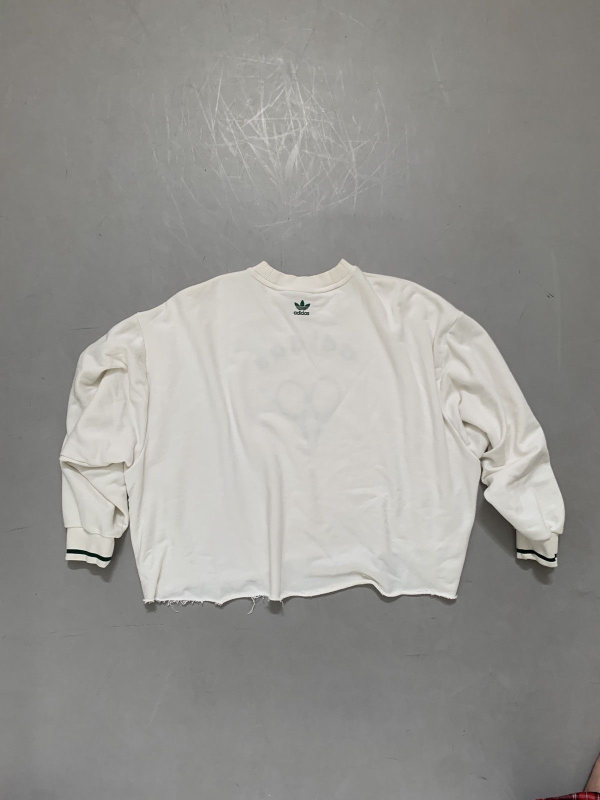Adidas Adidas Tennis Academy Cropped Sweatshirt Size US M / EU 48-50 / 2 - 2 Thumbnail