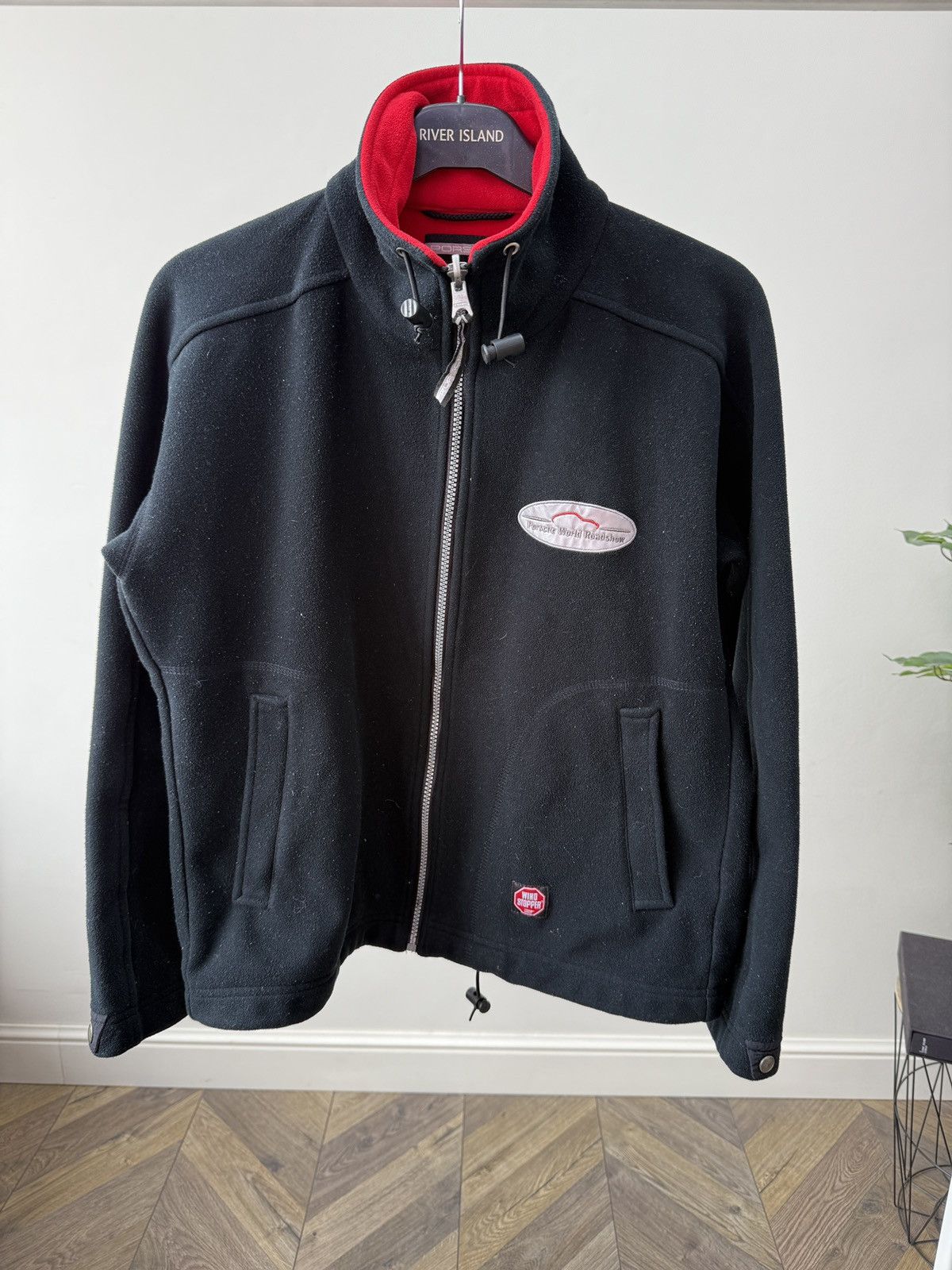 Porsche Design Vintage Porsche Jacket Windstopper Full Zip Embroidered Logo Size US M / EU 48-50 / 2 - 1 Thumbnail