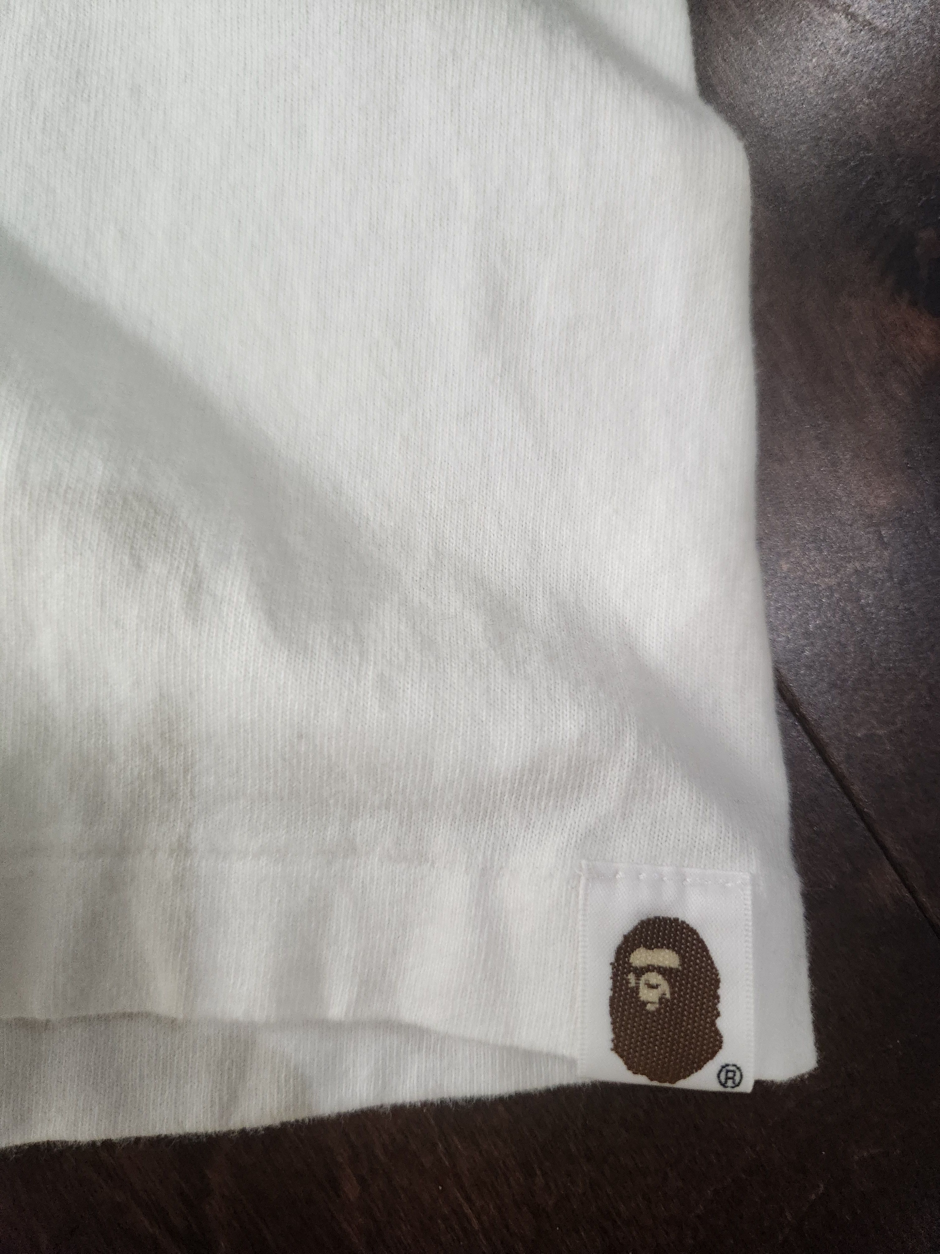 Bape BAPE × Chinkame 10th Anniversary Art T-shirt White Size M Size US M / EU 48-50 / 2 - 3 Thumbnail
