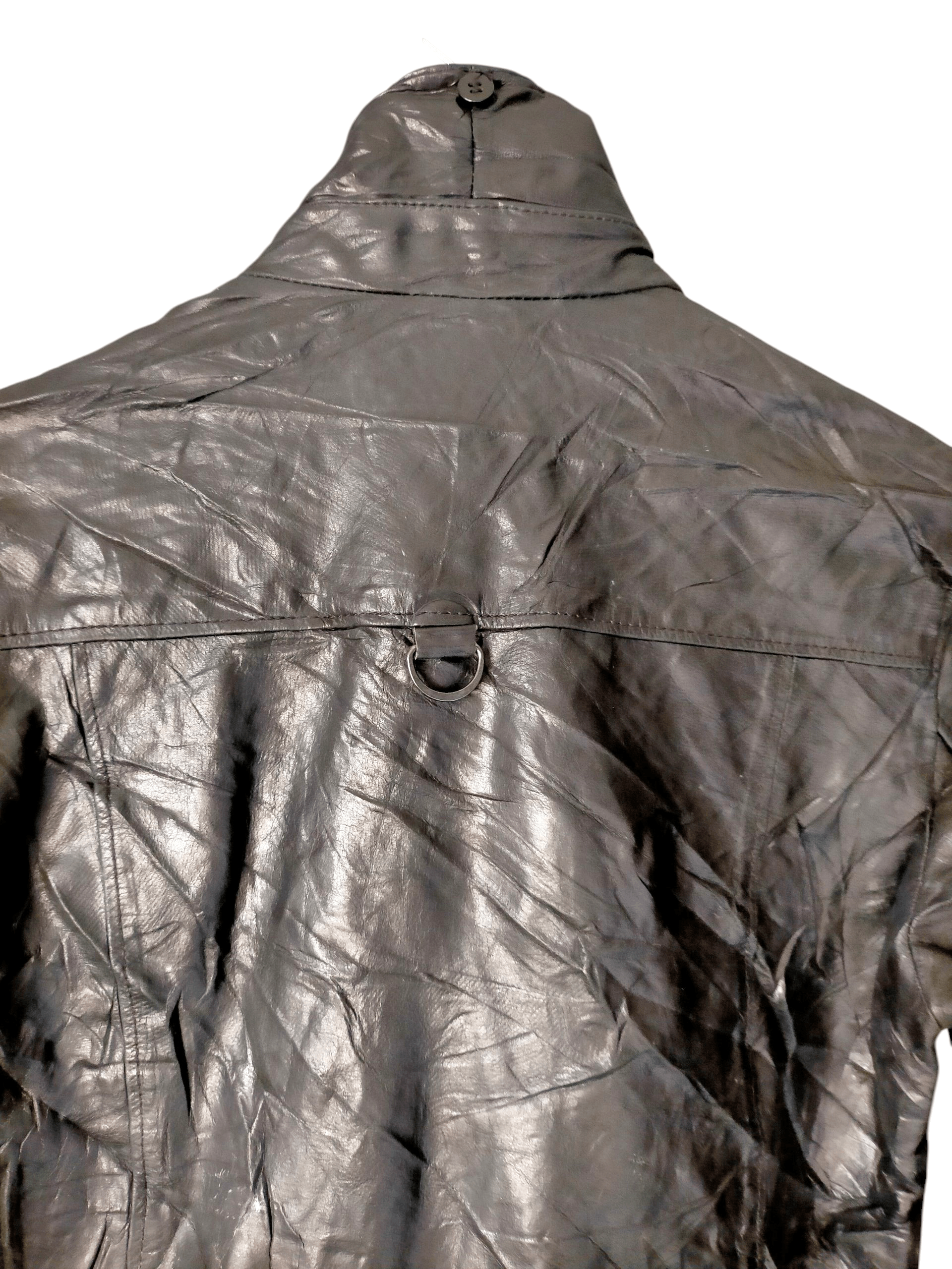 Tete Homme Tete Homme Issey Miyake Vintage Leather Ramones Jacket Size US M / EU 48-50 / 2 - 6 Thumbnail