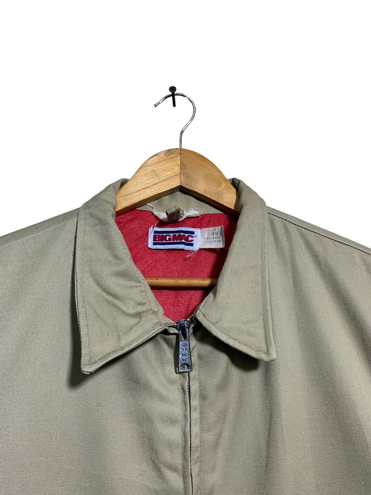 Big Mac 🔥VTG BIG MAC ZIPPER WORKERS JACKETS Size US L / EU 52-54 / 3 - 6 Thumbnail