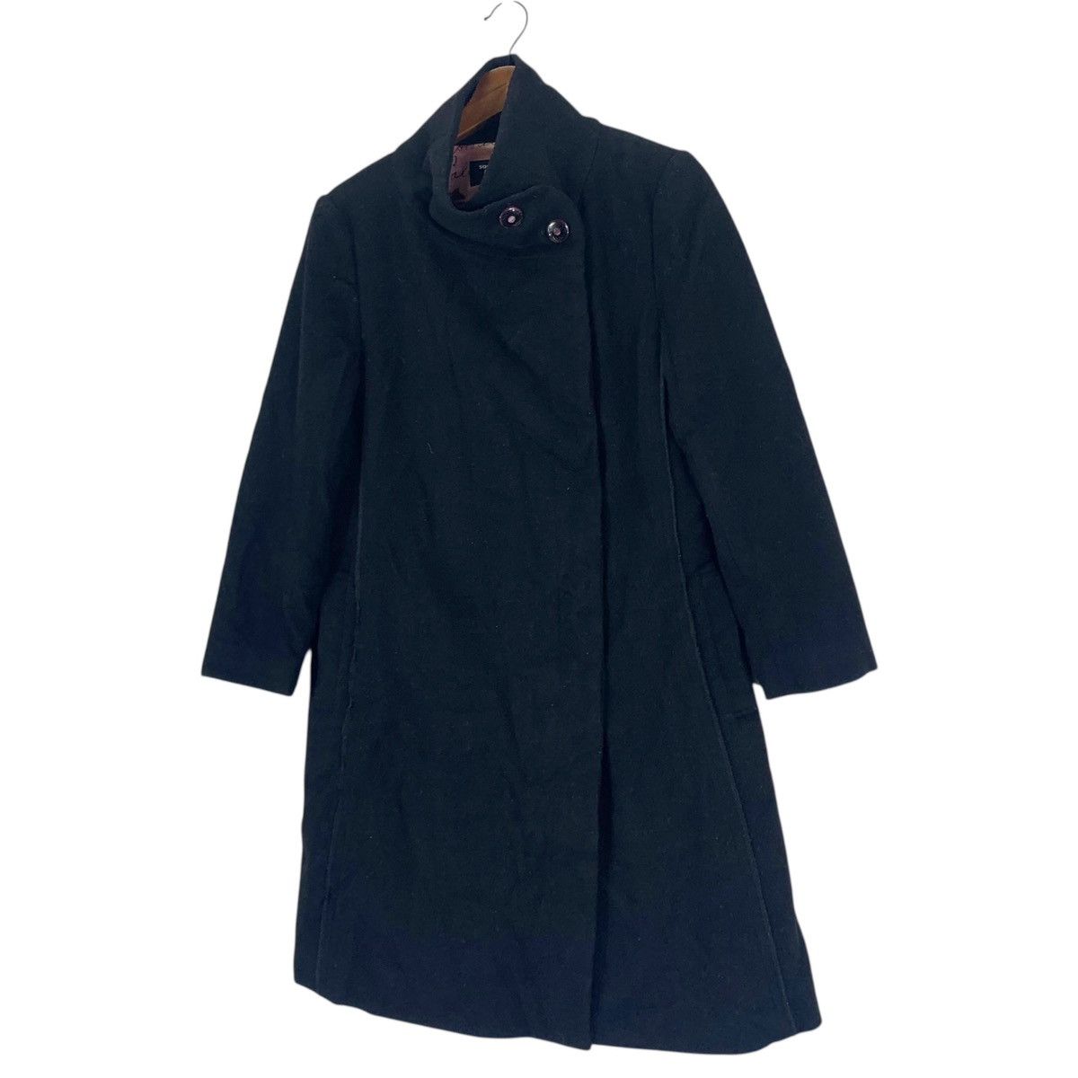 Designer × Sonia Rykiel × Vintage Vintage Sonia Rykiel Long Wool Coat Size US S / EU 44-46 / 1 - 3 Thumbnail