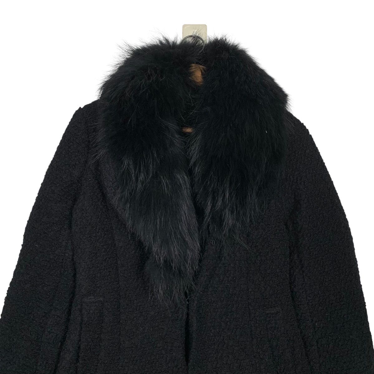 Japanese Brand Japanese Brand Rienda Fur Wool Coat Size S / US 4 / IT 40 - 2 Thumbnail