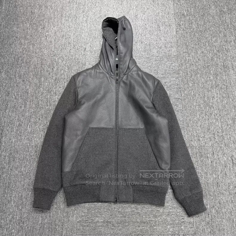 Loro Piana Loro Piana Deer Skin and Cashmere Hooded Jacket Size US S / EU 44-46 / 1 - 1 Thumbnail