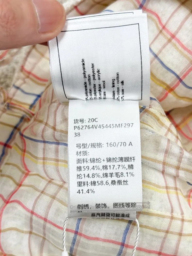 Chanel Chanel Colored plaid lining single pocket half-length skir Size 25" / US 0 / IT 36 - 6 Thumbnail