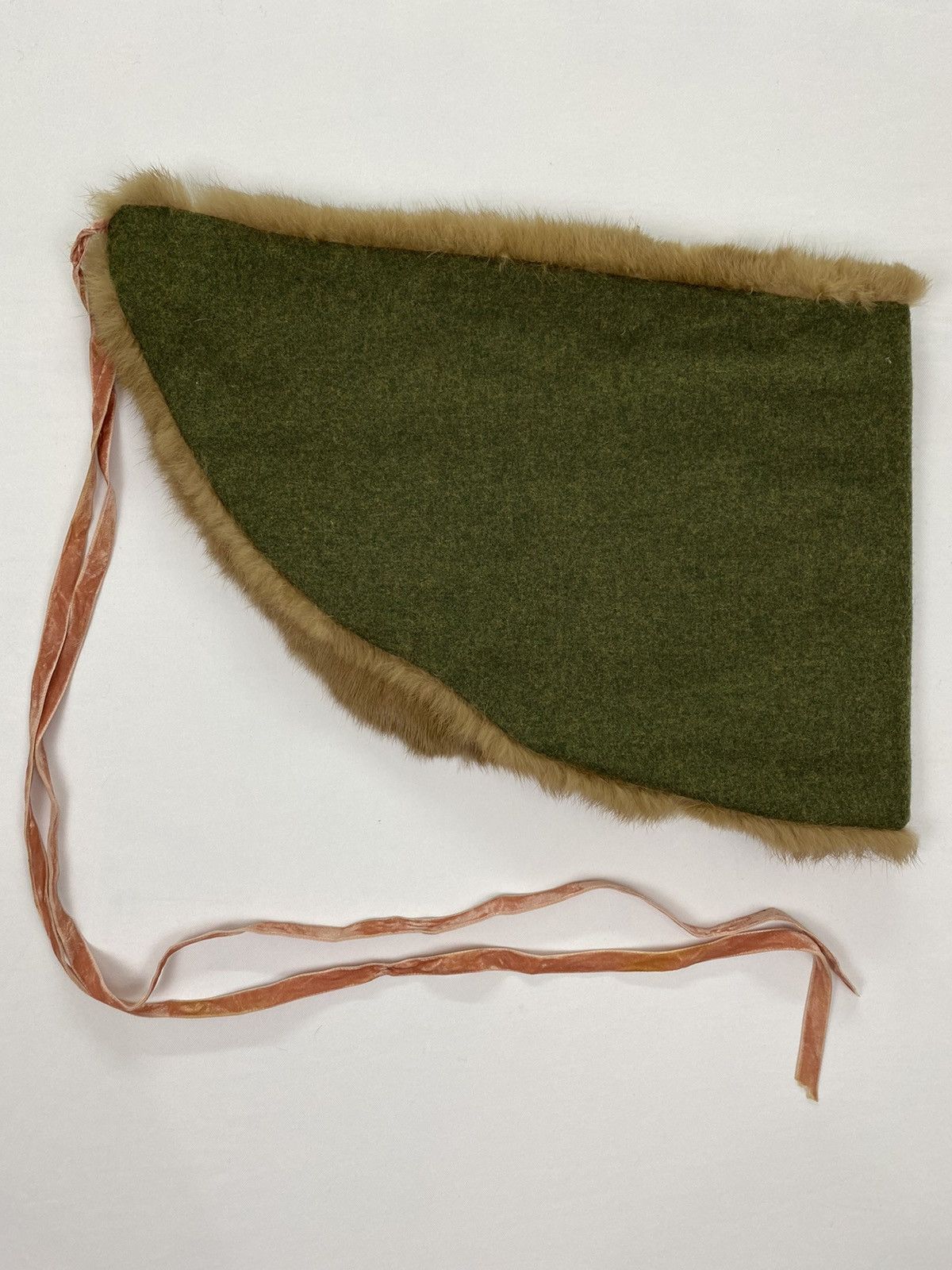 Adieu Paris × Designer Adieu Tristesse Rabbit Fur Scarf Size ONE SIZE - 3 Thumbnail