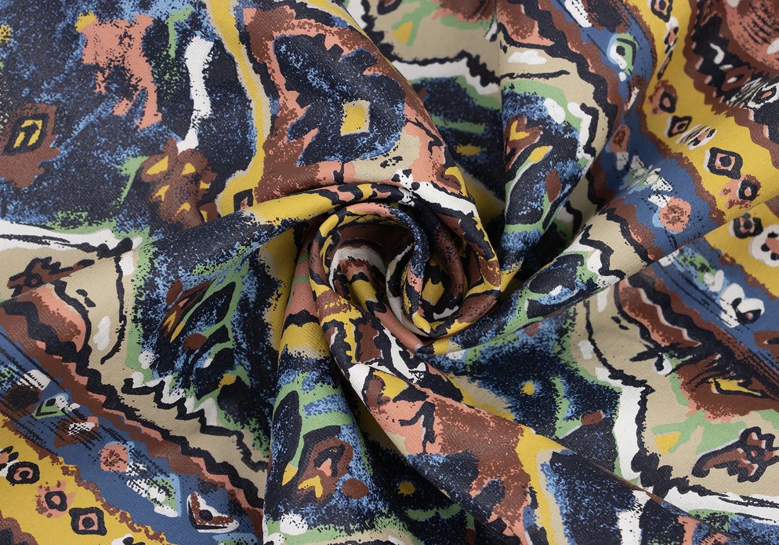 Jean Paul Gaultier Junior Gaultier Frame Print T-Shirt Off-White Multi 48 Size US M / EU 48-50 / 2 - 16 Thumbnail