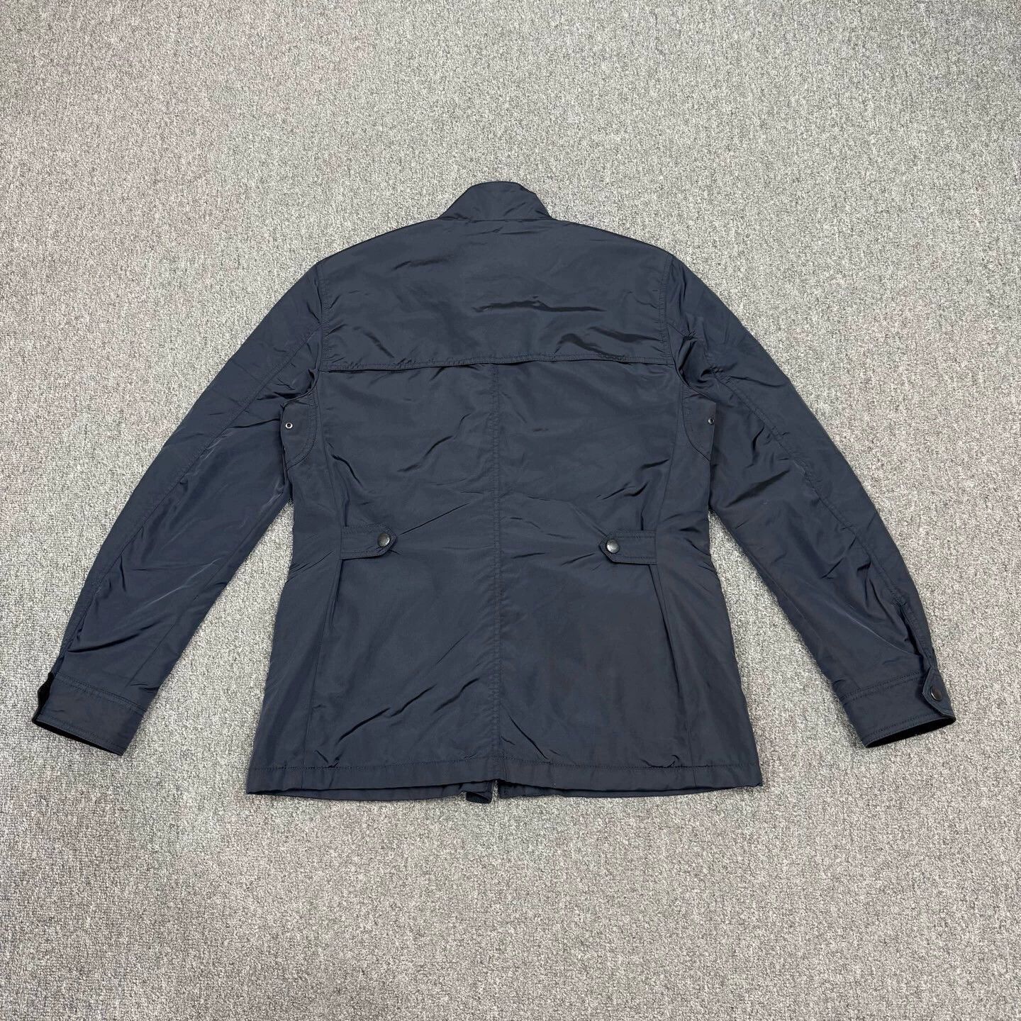 Burberry Burberry Navy Check Nylon Lined Coat M 95 New Size US M / EU 48-50 / 2 - 2 Thumbnail