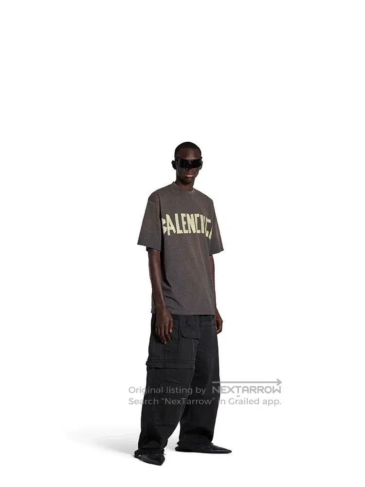 Balenciaga Balenciaga Explosive tape t-shirt Size US XS / EU 42 / 0 - 6 Thumbnail