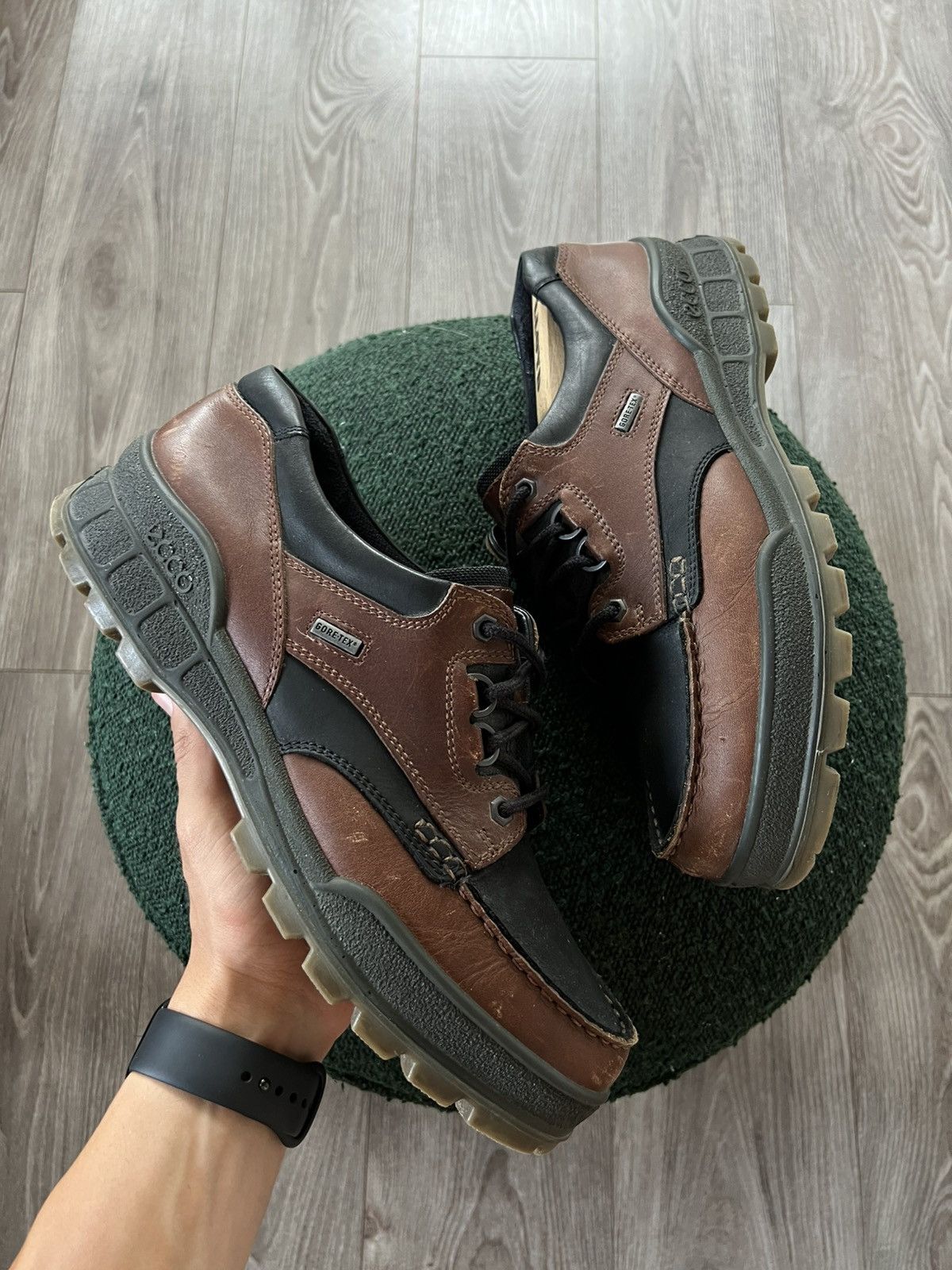Ecco Vintage Ecco Gore-Tex Leather Casual Old Money GTX Boots Size US 11.5 / EU 44-45 - 5 Thumbnail