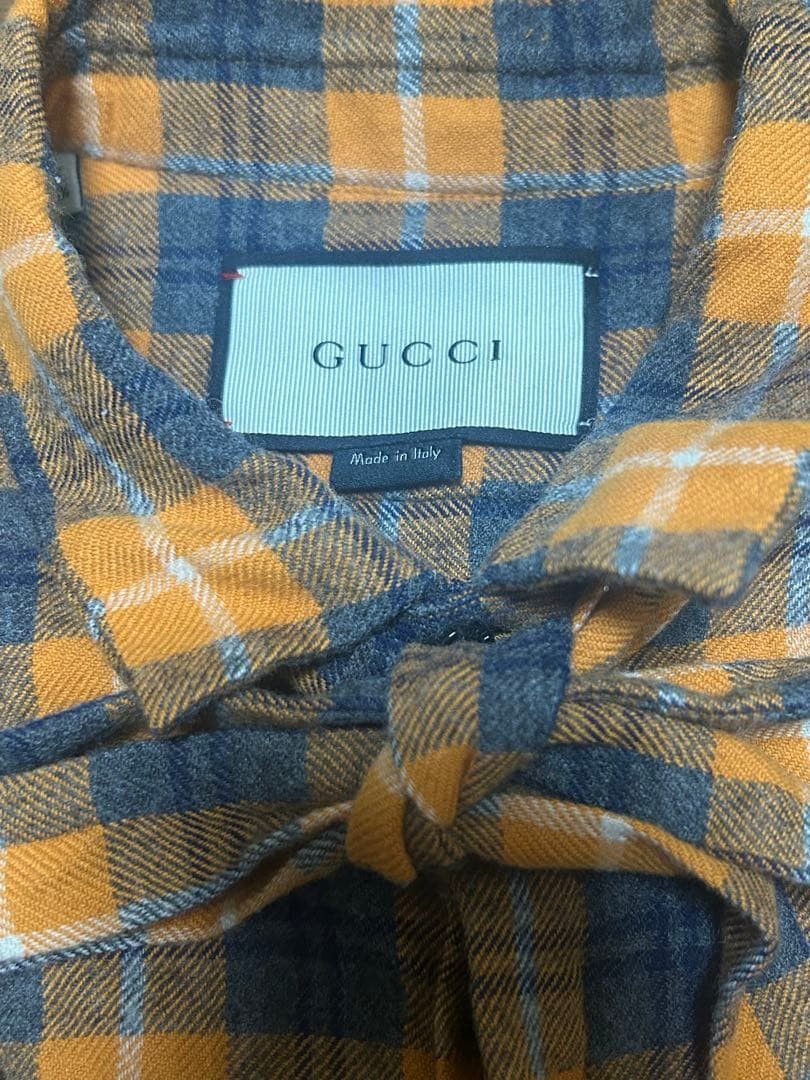 Gucci Gucci Alessandro Michele Ribbon Shirt Size US L / EU 52-54 / 3 - 2 Thumbnail