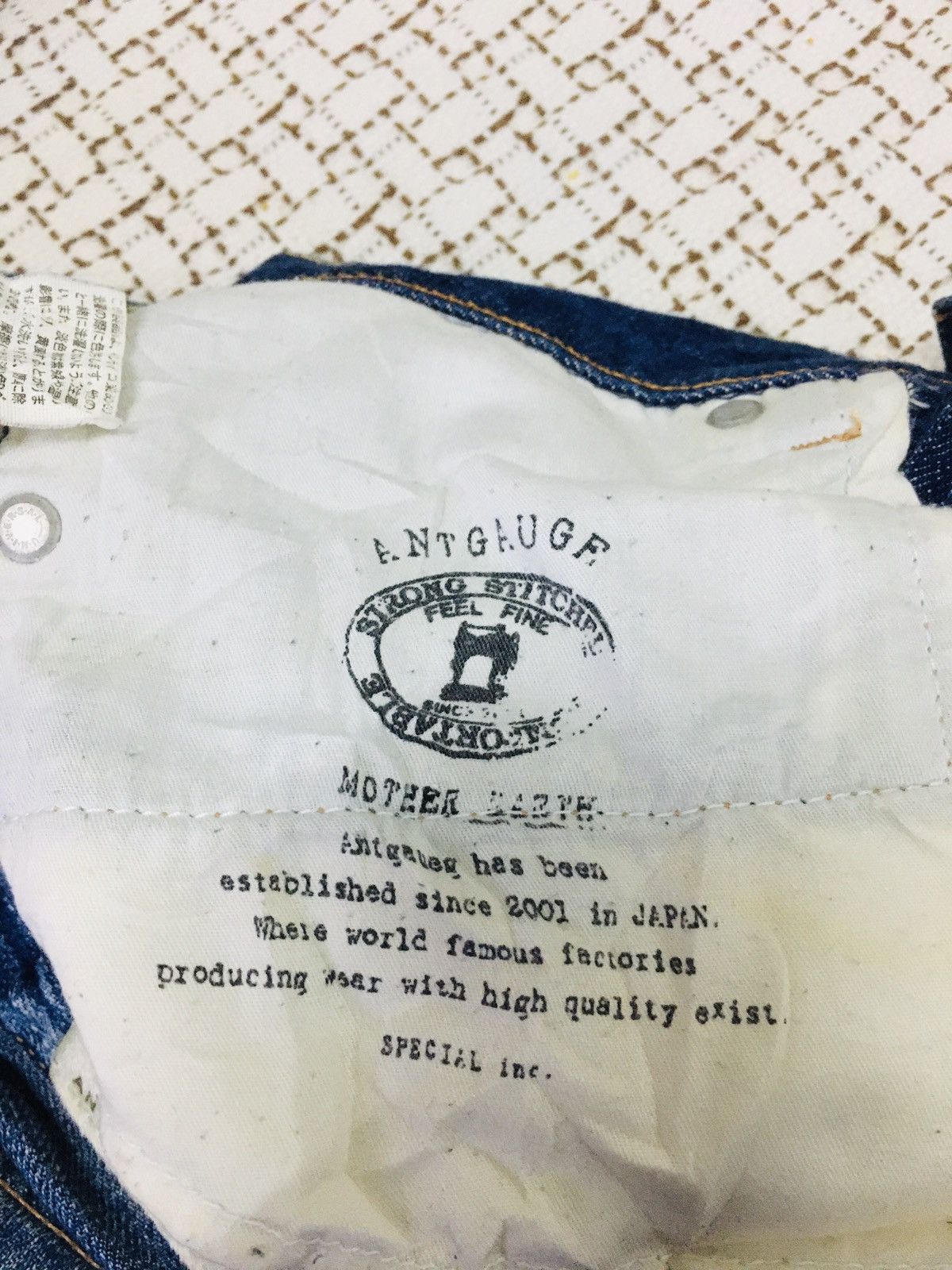 Japanese Brand Antgauge Distressed Jeans (16) Size 30" / US 8 / IT 44 - 8 Thumbnail