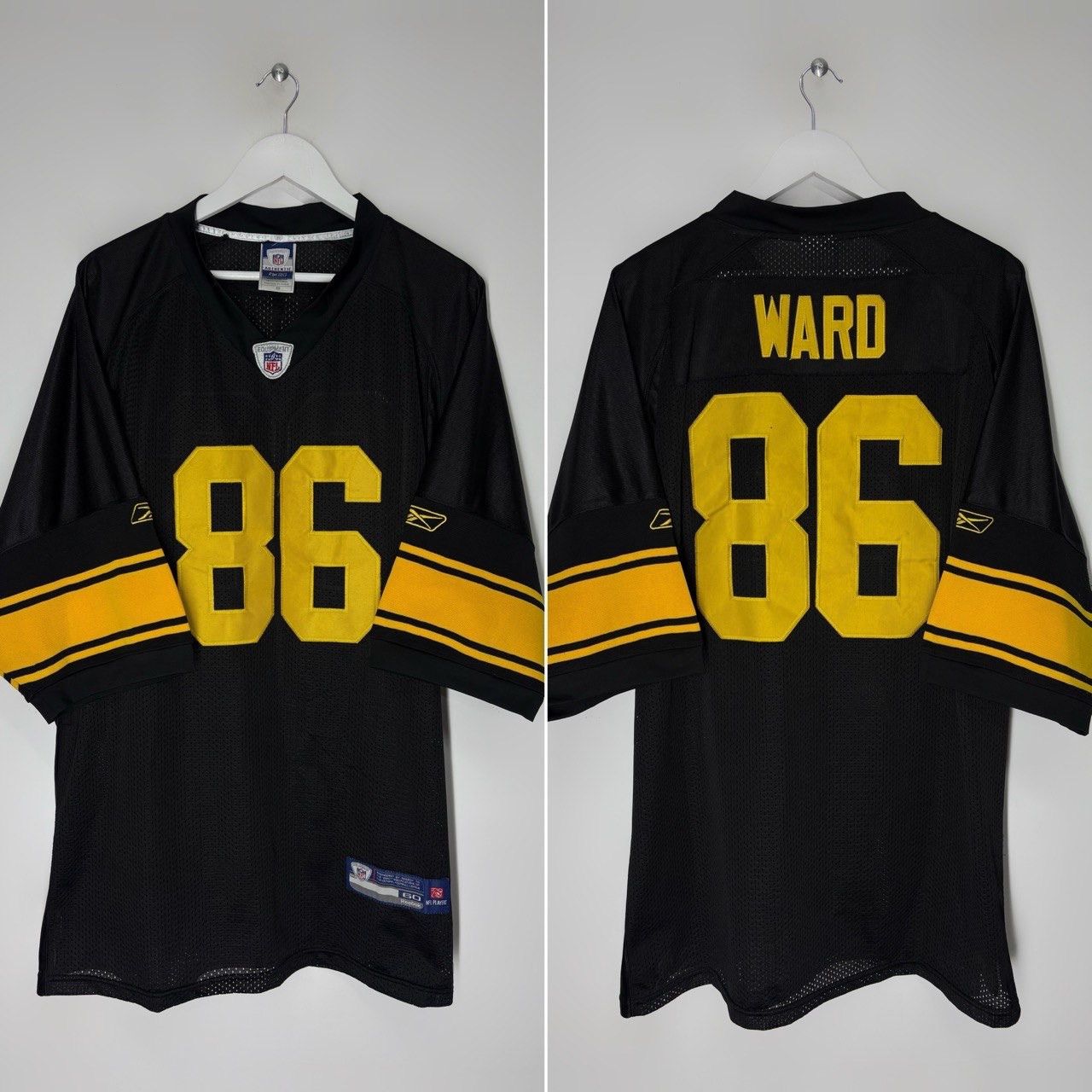 Reebok #86 Hines Ward Pittsburgh Steelers Reebok NFL Jersey Size US XXL / EU 58 / 5 - 1 Thumbnail