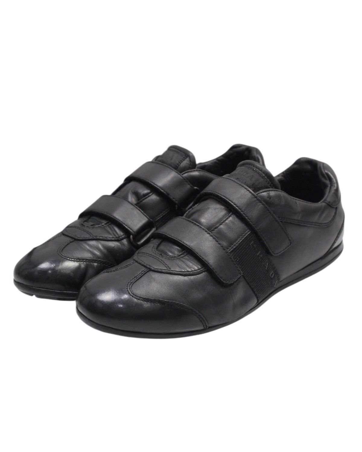 Prada 2000S PRADA SPORT LINEA ROSSA VELCRO LEATHER SNEAKERS Size US 7.5 / EU 40-41 - 2 Thumbnail