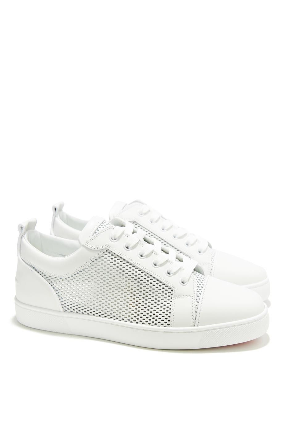 Christian Louboutin o1bcso1str1024 Ac Louis Junior Sneakers in White Size US 12 / EU 45 - 2 Thumbnail