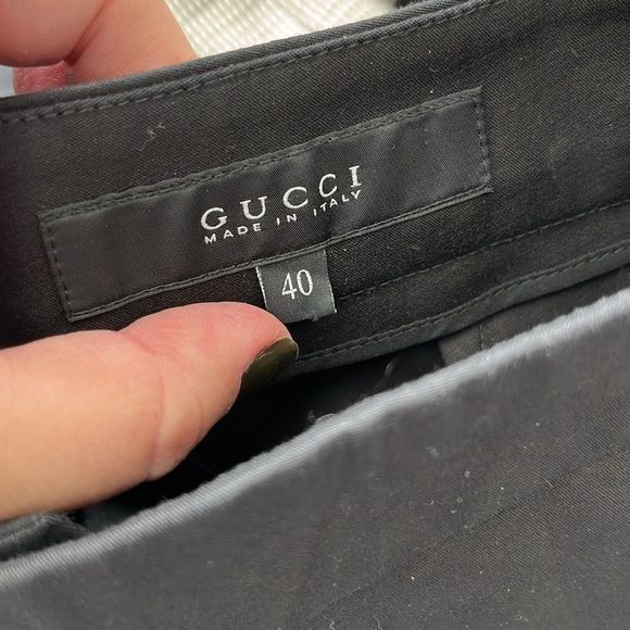 Gucci RTW Tom Ford Fall 2001 Gucci Zipper Snap Pants Size 26" / US 2 / IT 38 - 7 Thumbnail