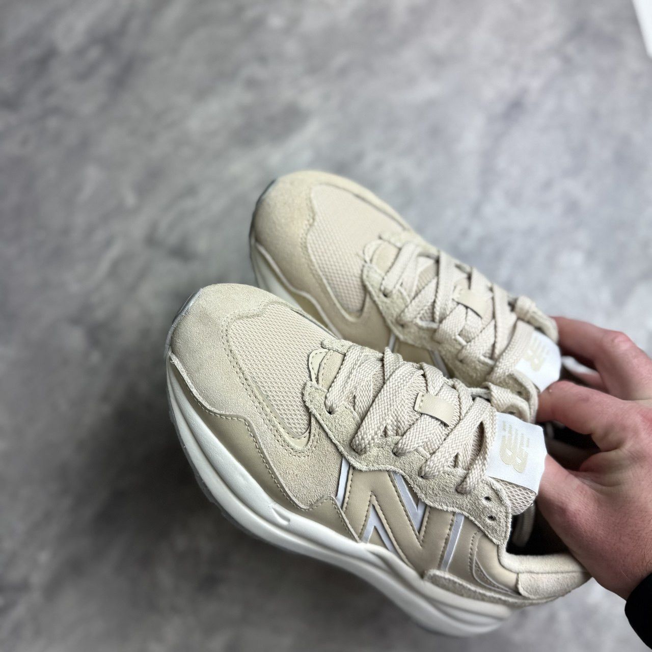 New Balance New Balance 5740 Beige / Cream – New (No Box) Size US 7.5 / IT 37.5 - 6 Thumbnail
