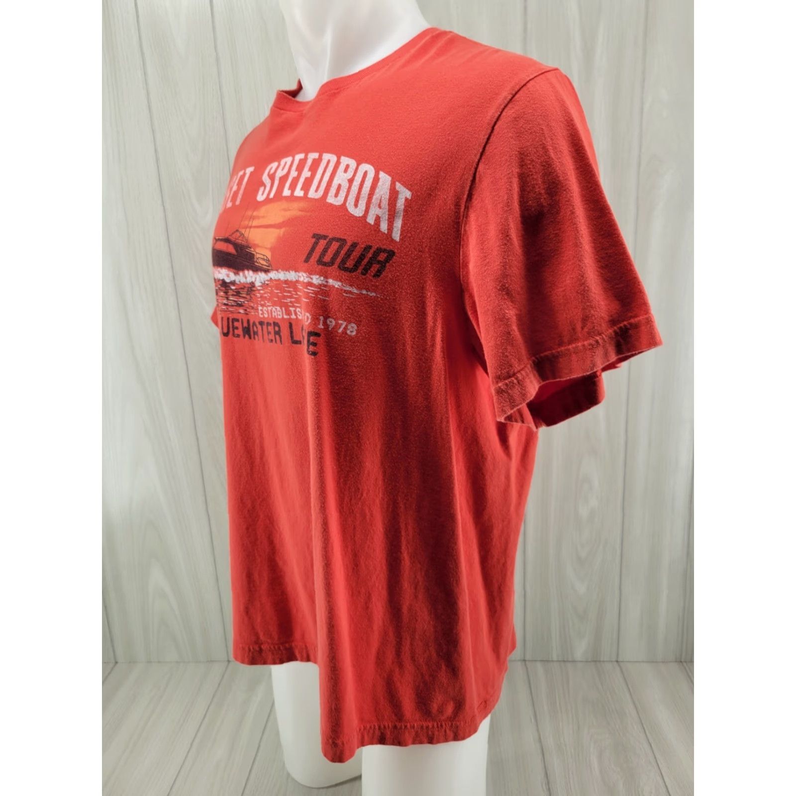 Chaps Chaps Shirt Mens Speed Boat Tours Size Large Red Size US L / EU 52-54 / 3 - 3 Thumbnail