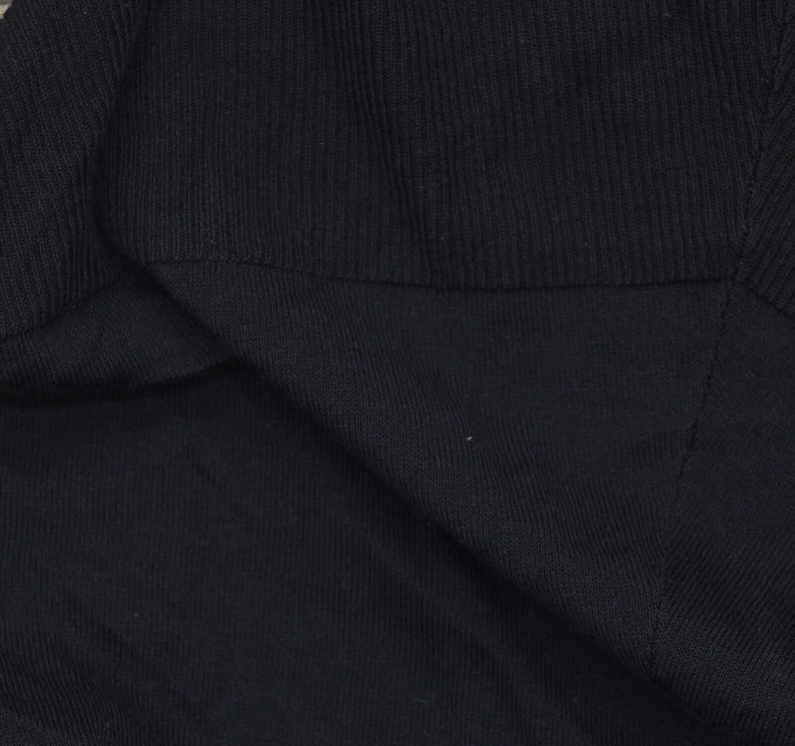 Other Kasper Knit Ribbed Asymmetric Hem Cardigan Sweater Black S Size S / US 4 / IT 40 - 6 Thumbnail