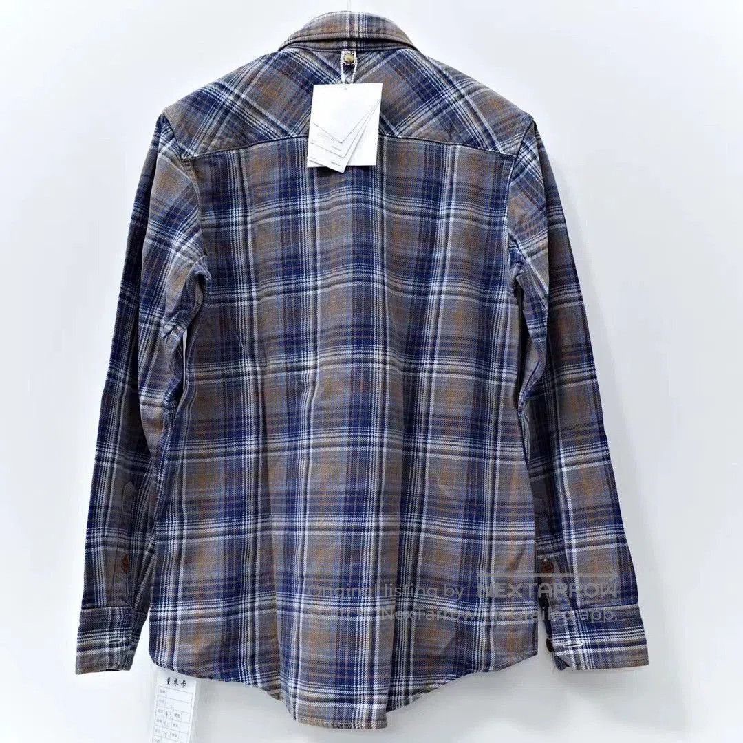 Visvim VISVIM 16ss BLACK ELK INDIGO CHECK FLANNEL. Size US M / EU 48-50 / 2 - 8 Thumbnail