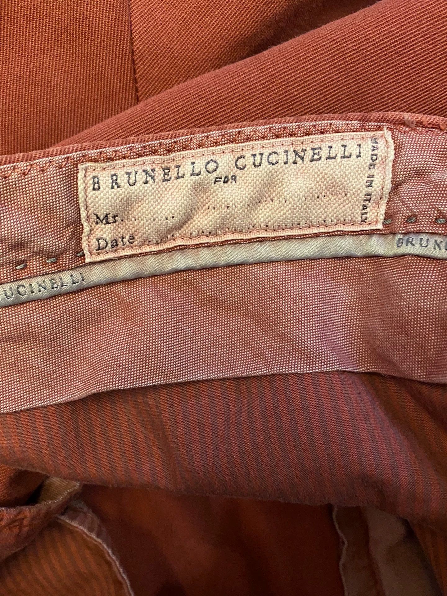 Brunello Cucinelli BC Sword Waist Sea Island Cotton Tailored Shorts Size US 32 / EU 48 - 4 Thumbnail