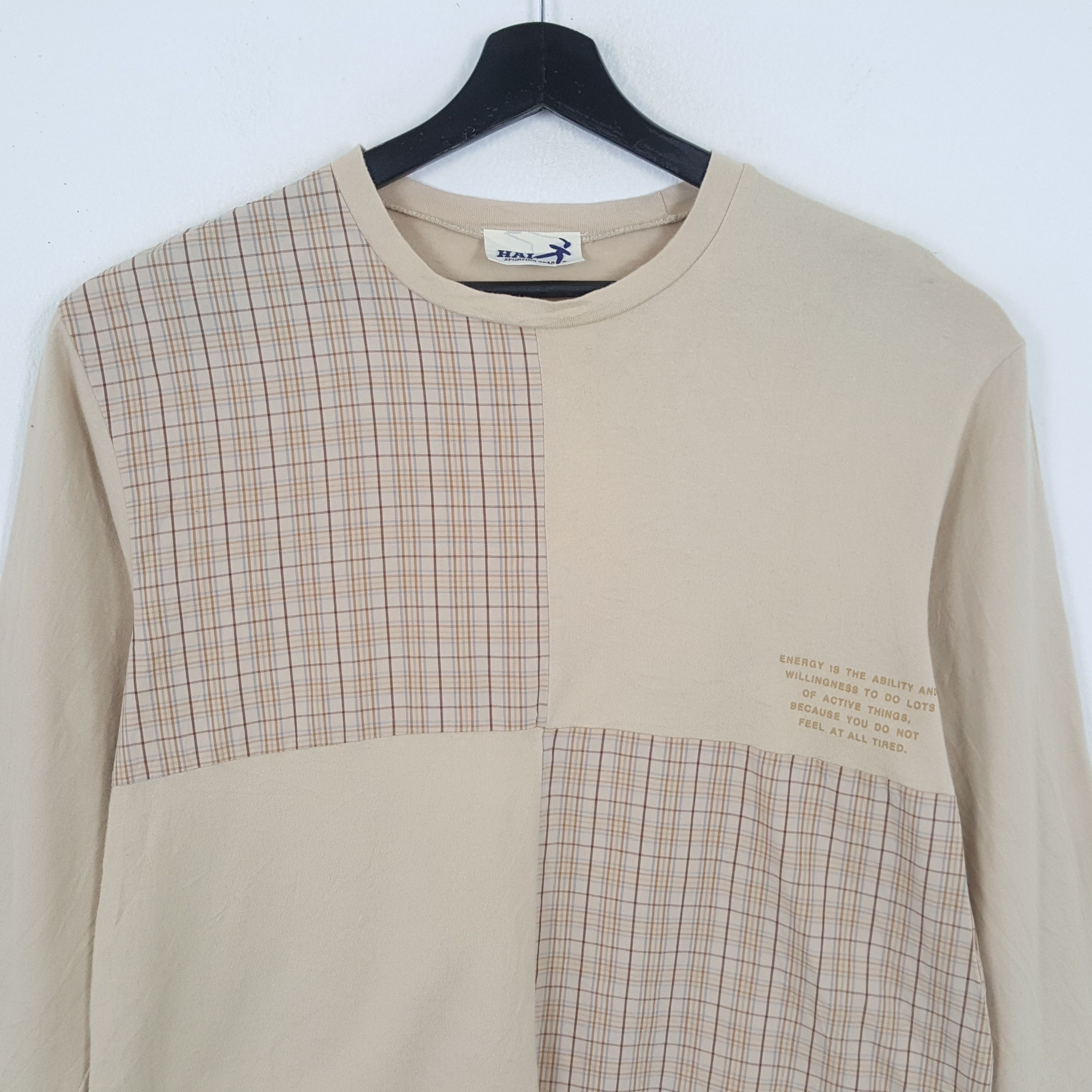 Hai Sporting Gear × Issey Miyake × Vintage HAI SPORTING GEAR Designer Brand ISSEY MIYAKE Tshirt Size US L / EU 52-54 / 3 - 2 Thumbnail