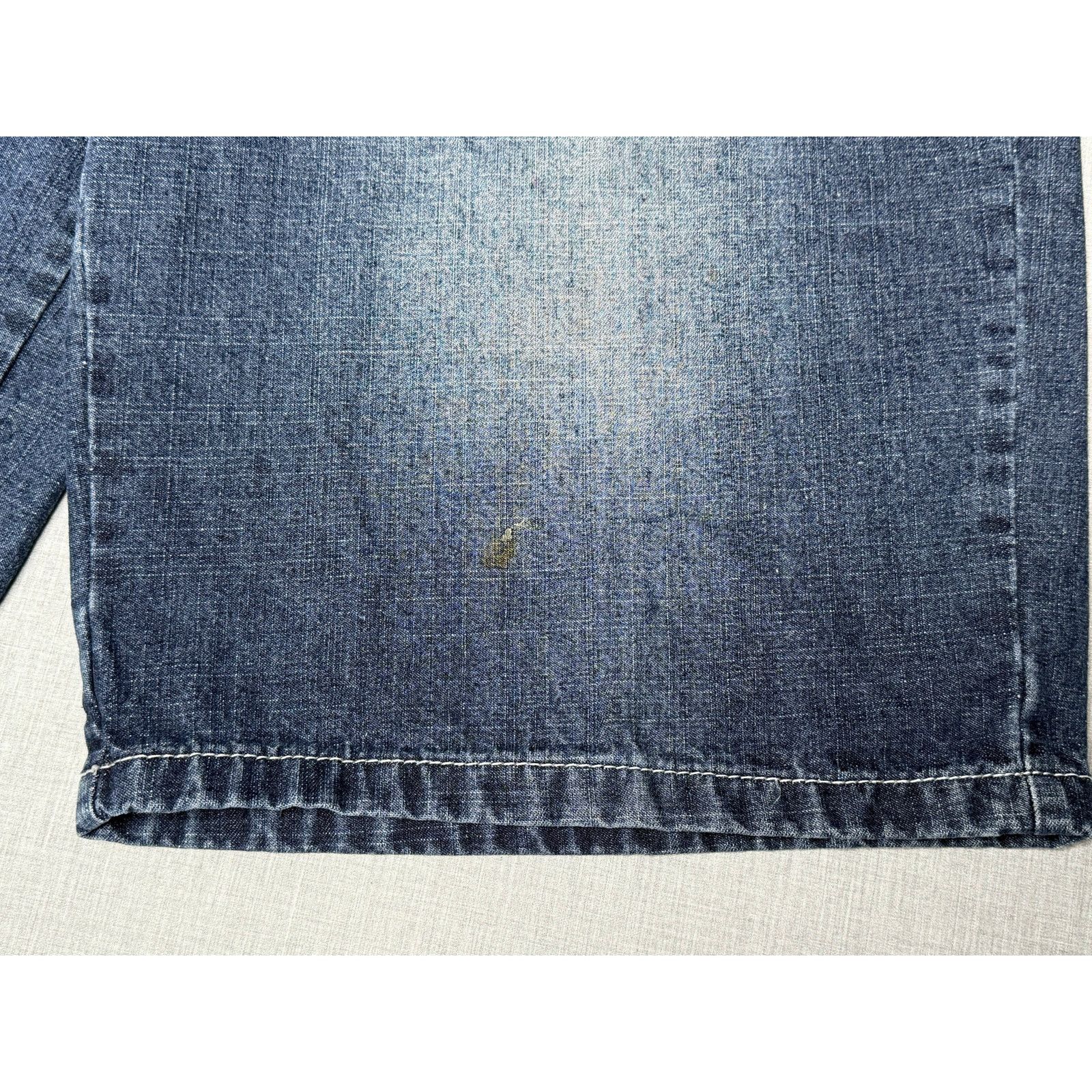 Other Vintage Y2K Emcee Baggy Wide Leg Pocket Flap Jean Shorts 38 Size US 38 / EU 54 - 7 Thumbnail
