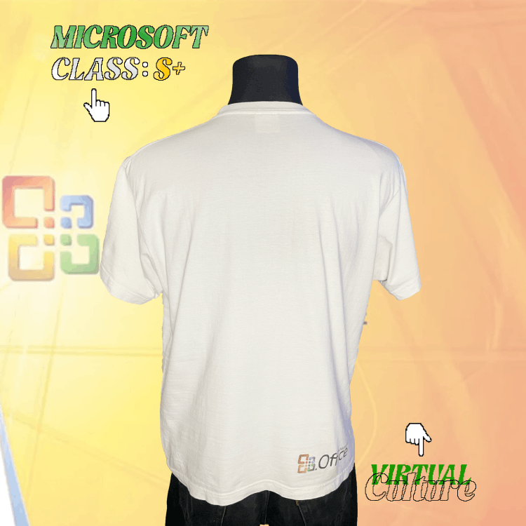 Vintage Vintage Micrososft Office 2007 RARE Size US L / EU 52-54 / 3 - 2 Thumbnail