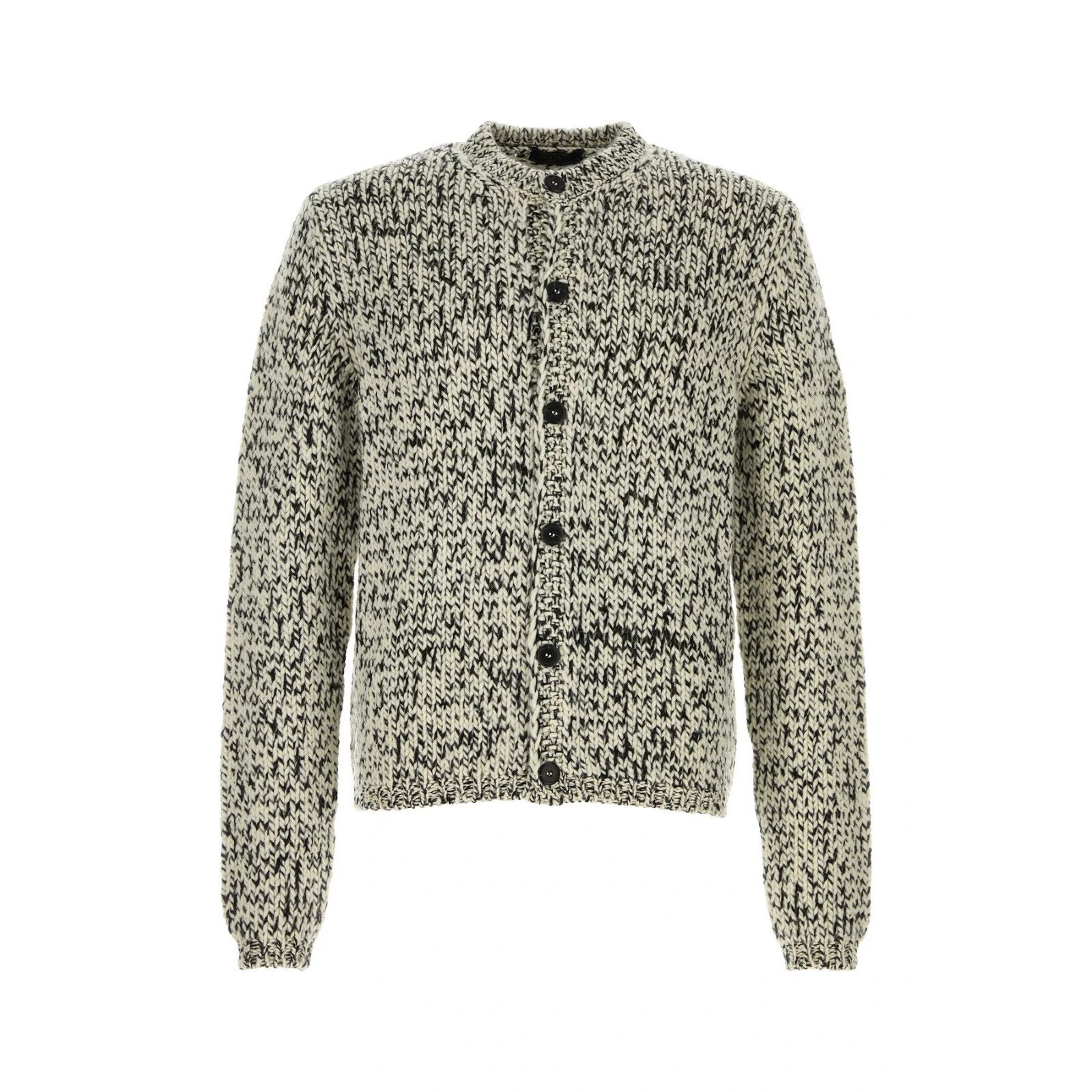 Prada PRADA Two-Tone Wool Cardigan New & Authentic (Men's size:48; Size US M / EU 48-50 / 2 - 1 Thumbnail