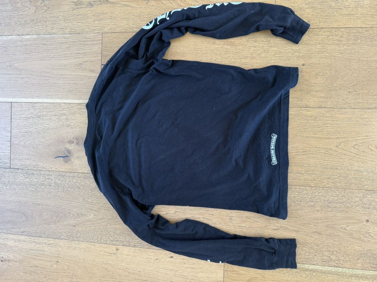 Chrome Hearts SCRIPT COLLAR LOGO LONG SLEEVE Size US M / EU 48-50 / 2 - 5 Thumbnail