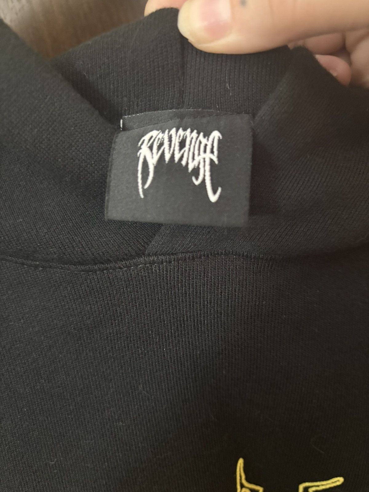City Morgue × Revenge Revenge x City Morgue Yellow Lightning Cerberus Hoodie Size US XXL / EU 58 / 5 - 6 Thumbnail
