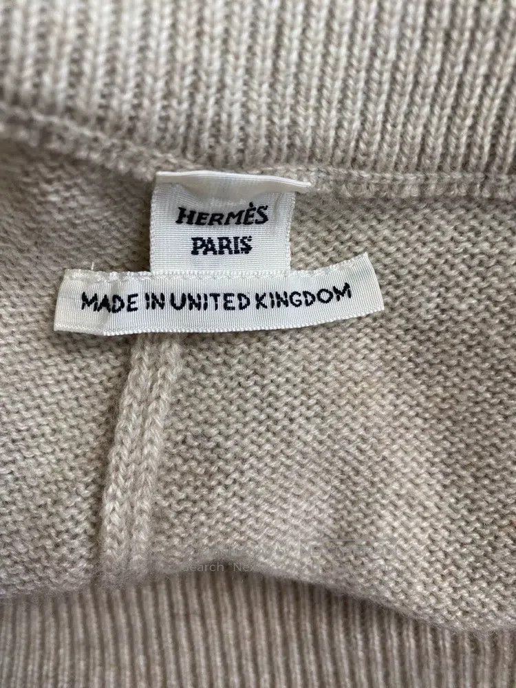 Hermes Hermes Knitted cashmere trousers Size 25" / US 0 / IT 36 - 4 Thumbnail