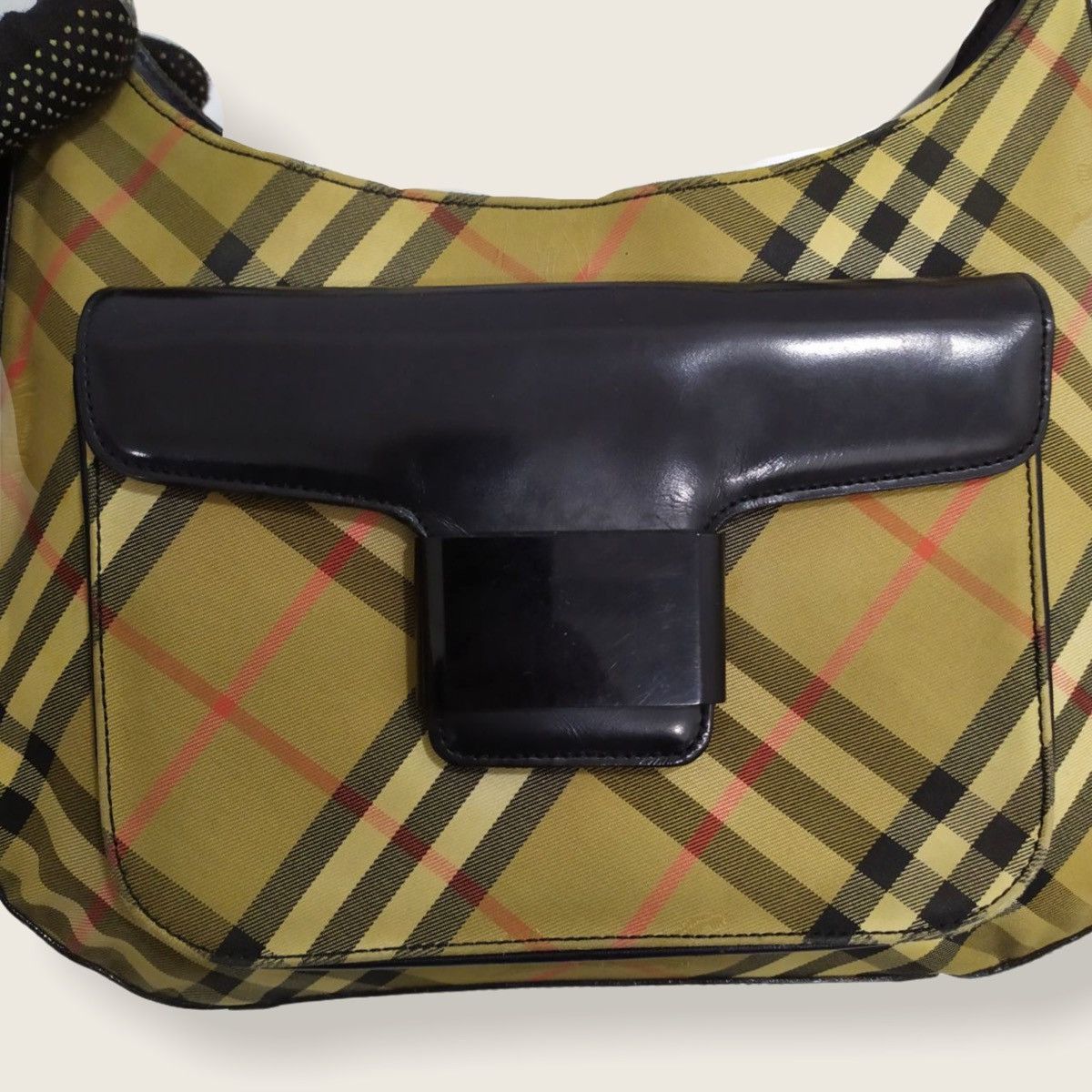 Burberry ‼️LASTDROP‼️BURBERRY NOVA CHECK SHADOW LEATHER SHOULDER BAG Size ONE SIZE - 6 Thumbnail